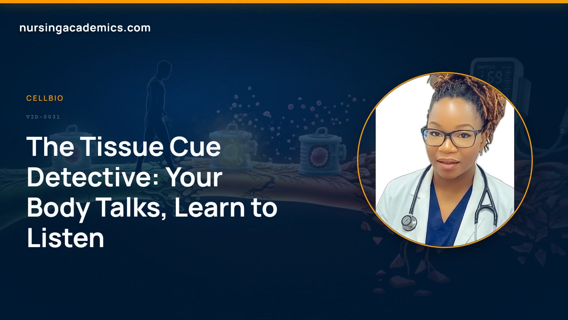 The Tissue Cue Detective: Your Body Talks, Learn to Listen video