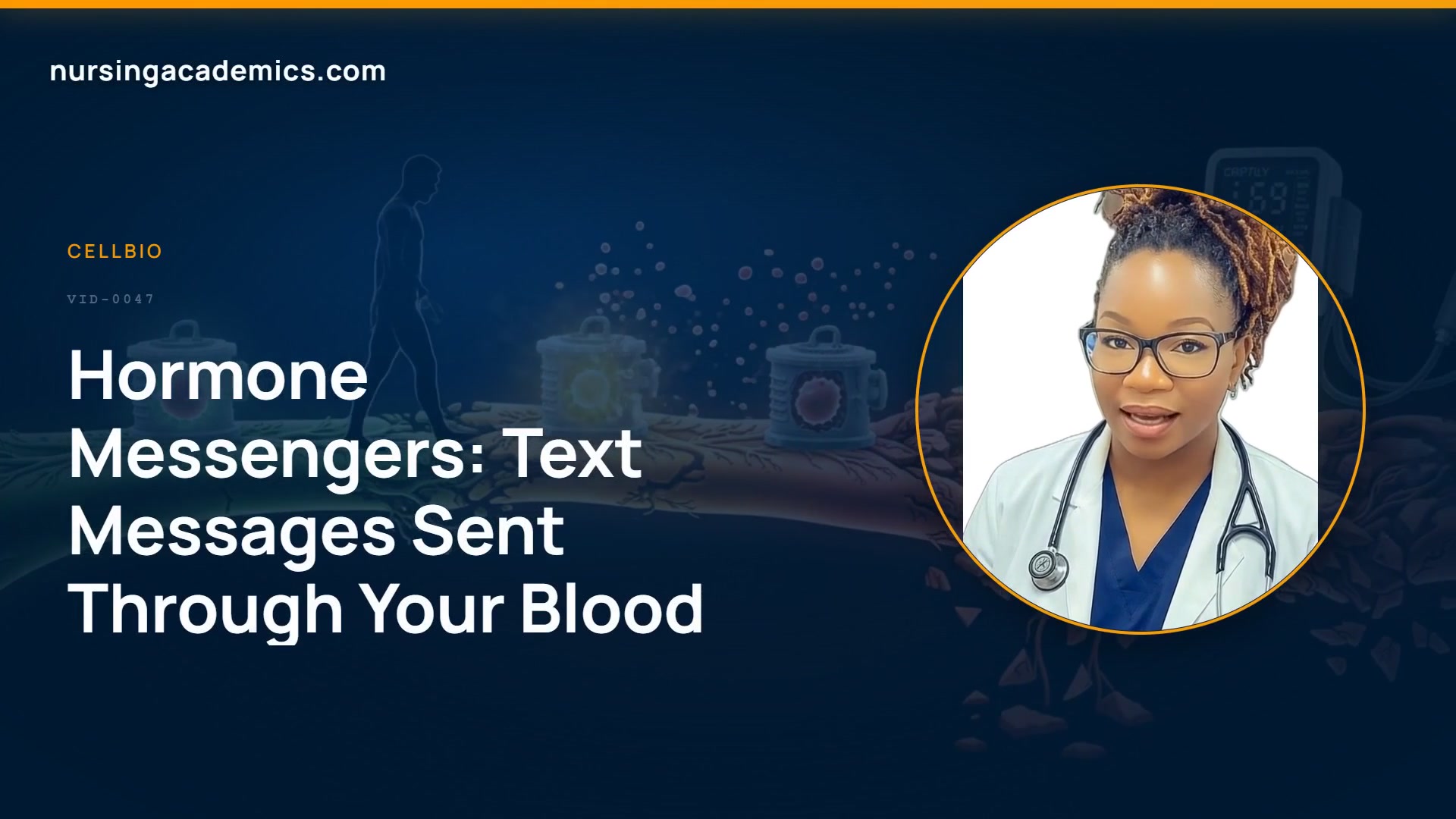 Hormone Messengers: Text Messages Sent Through Your Blood video