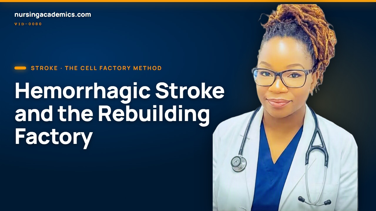 Hemorrhagic Stroke and the Rebuilding Factory