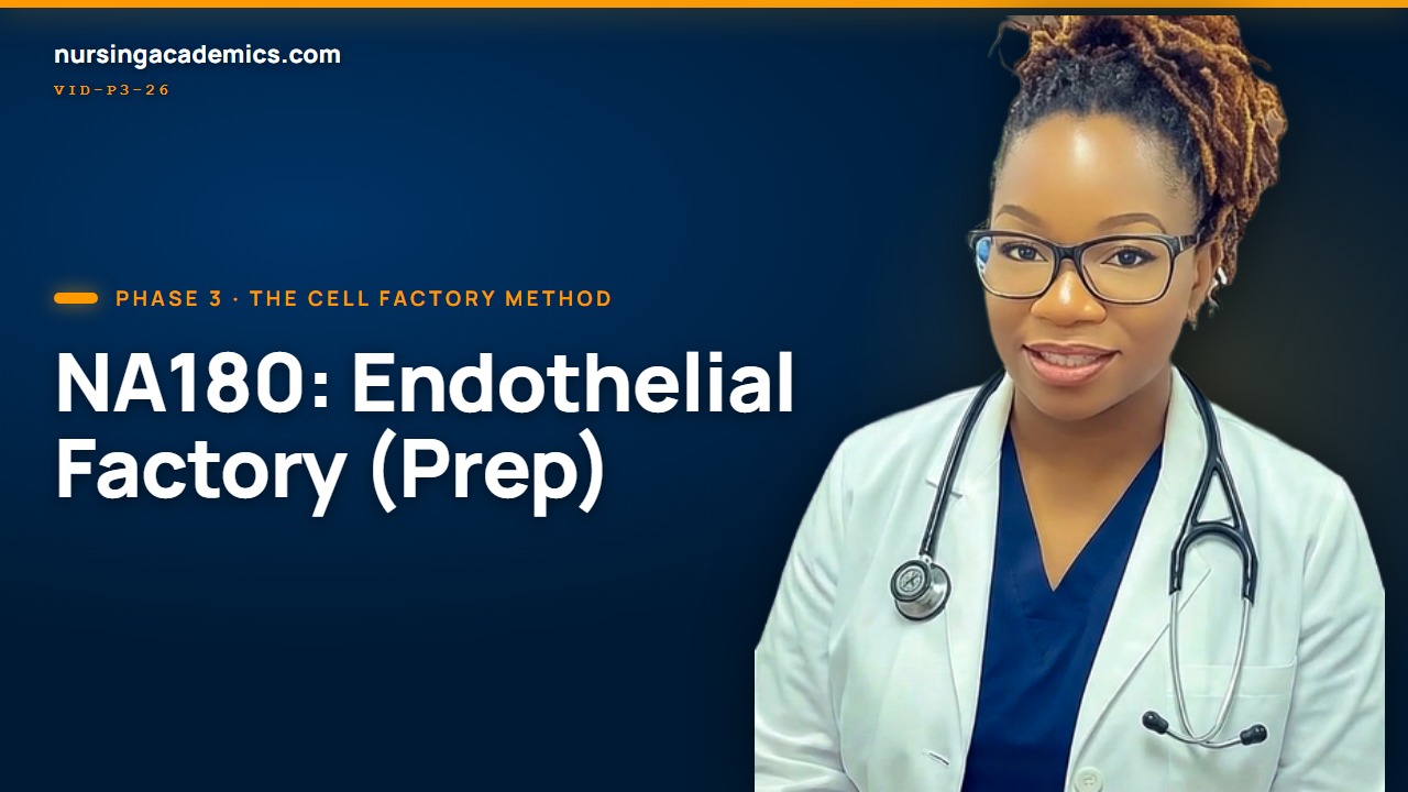 Endothelial Factory Roadmap: What to Watch For Before You Begin