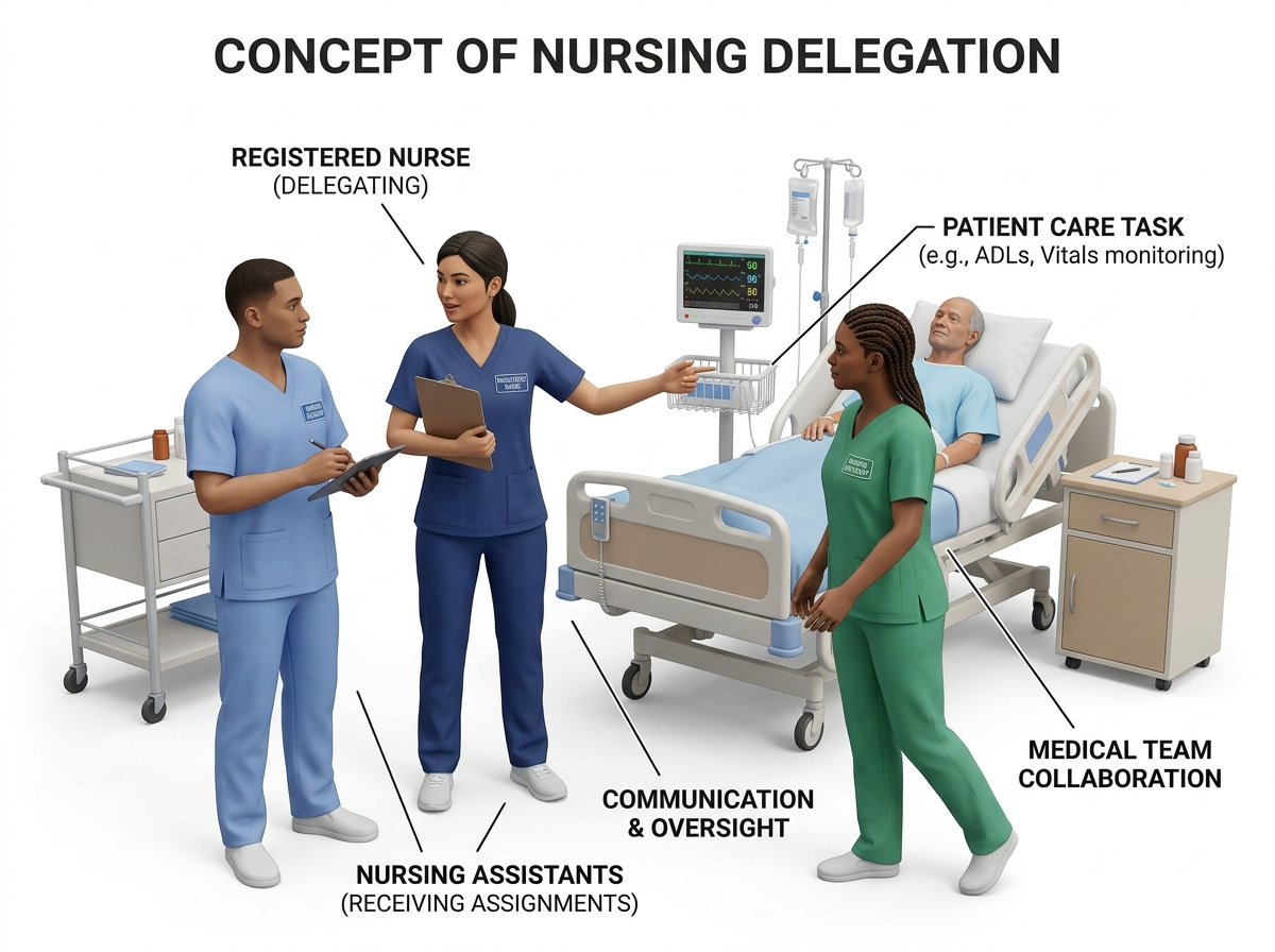 Delegation, prioritization and assignment
