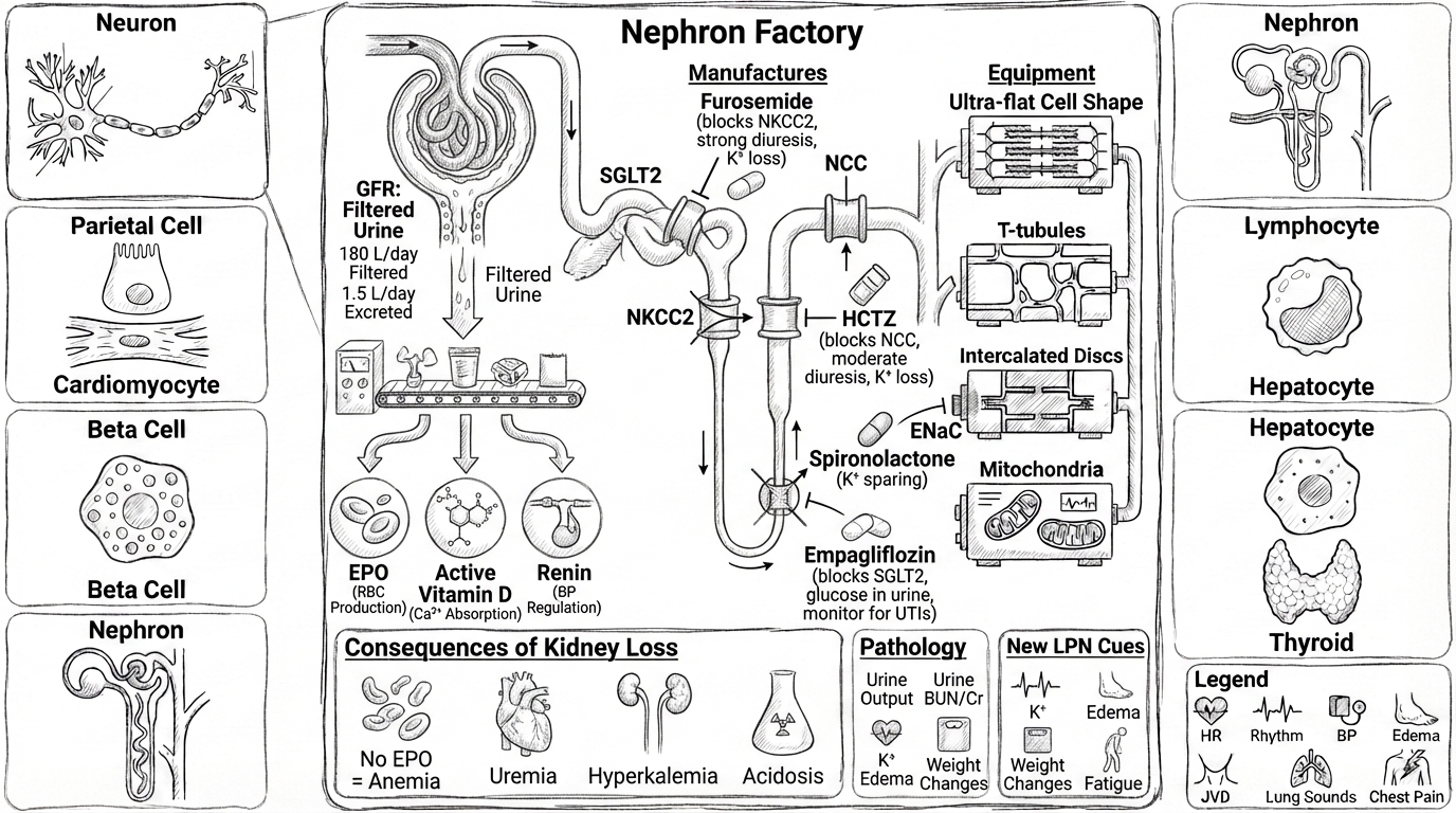 NURSE LIFE: Renal Unit Edition - NCLEX-PN Game preview