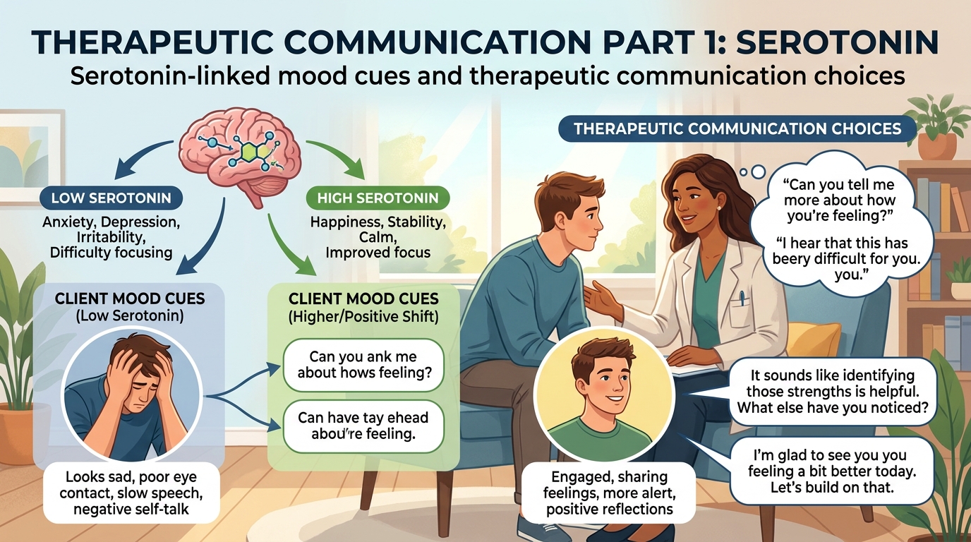 Therapeutic Communication Part 1 Serotonin preview